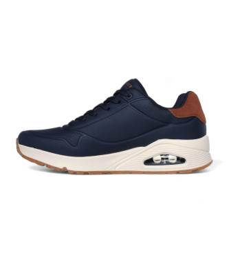 Skechers Uno Suited On Air navy sneakers