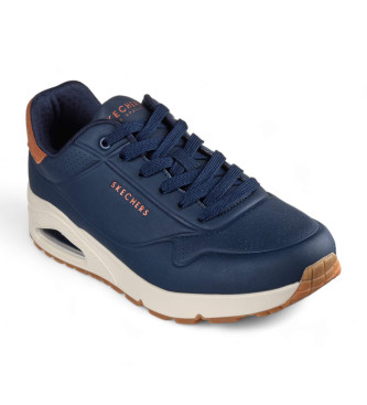 Skechers Uno Suited On Air navy sneakers