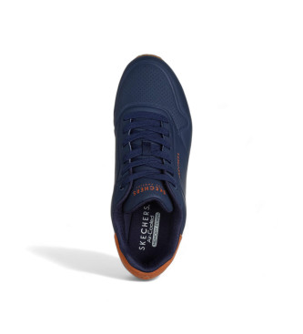 Skechers Uno Suited On Air navy sneakers