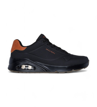 Skechers Uno Anzug On Air Turnschuhe schwarz