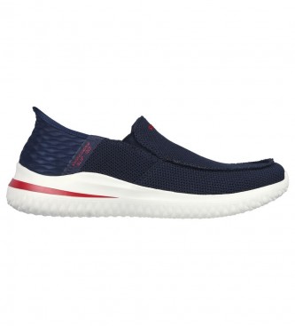 Skechers Zapatos Delson 3.0 - Cabrino marino