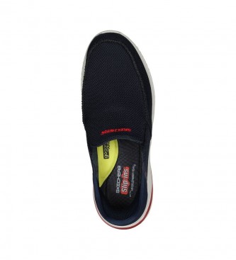 Skechers Delson 3.0 Shoes - Navy Cabrino