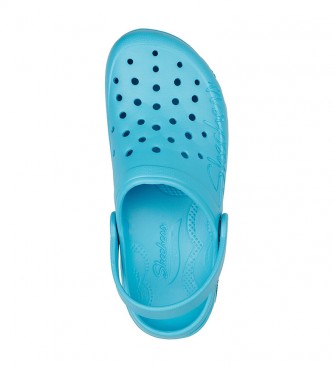 Skechers Zuecos Arch Fit Footsteps azul