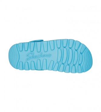 Skechers Zuecos Arch Fit Footsteps azul