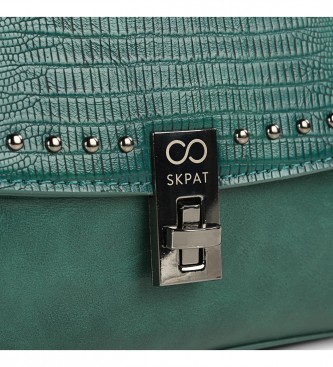 Skpat Shoulder bag 312885 green -21x14x5,5cm