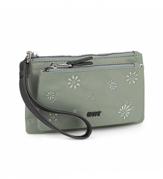 Skpat Handbag SKPAT 314325 khaki colour