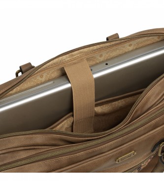 Skpat Computer briefcase 15 casual 312739 brown -40x29x10cm