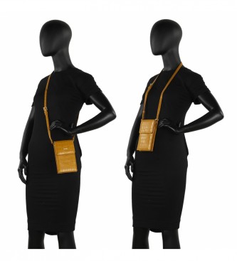 Skpat Mini mobile phone bag Women SKPAT 312421 colour ochre