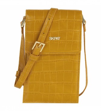 Skpat Mini bolso para mvil Mujer SKPAT 312421 color ocre