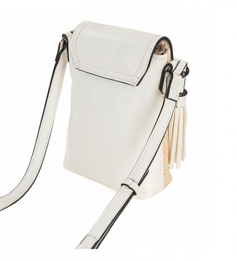Skpat Mini taske til mobiltelefon 313621 hvid -14x19,5x5cm
