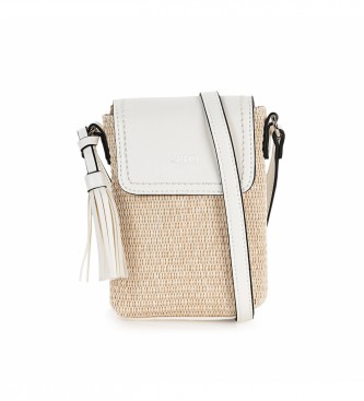 Skpat Mini taske til mobiltelefon 313621 hvid -14x19,5x5cm