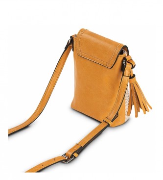 Skpat Mini sac pour téléphone portable 313621 moutarde -14x19,5x5cm