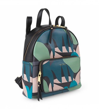 Skpat Multifunctional backpack green - 24x26x9,5cm
