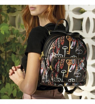 Skpat Multifunctional backpack black - 24x26x9,5cm