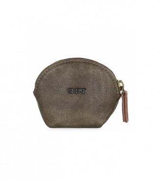 Skpat Brieftasche mit RFID-Technologie 312504 braun -11,5x9x3,5cm