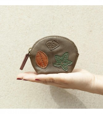 Skpat Brieftasche mit RFID-Technologie 312504 braun -11,5x9x3,5cm