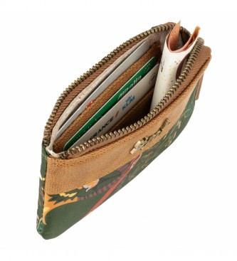 Skpat Coin purse 309307 Brown -13x8,5x1 cm
