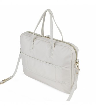 Skpat Document bag with shoulder strap 307638 -38x29x6cm- white