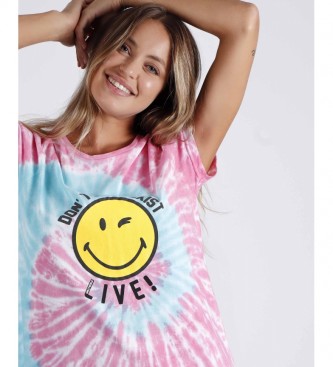Aznar Innova SMILEY Camisole  manches courtes Don?t just Exist multicolore