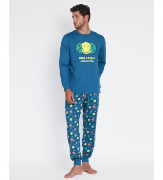 Aznar Innova Great Things pyjama blauw