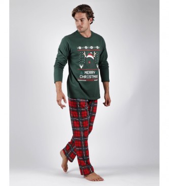 Aznar Innova Pyjama  manches longues Merry green