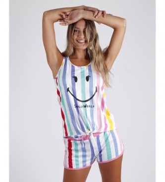 Aznar Innova SMILEY Pijama Tirantes Rainbow multicolor