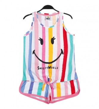 Aznar Innova SMILEY Pyjamas  bretelles Arc-en-ciel multicolore