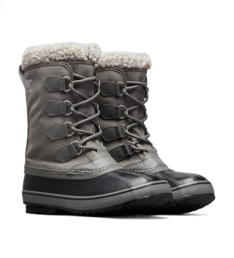 Sorel Bottes en cuir 1964 Pac gris