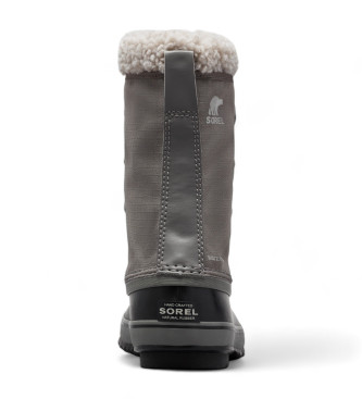 Sorel Bottes en cuir 1964 Pac gris