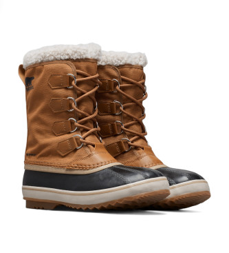 Sorel Bottes en cuir 1964 Pac marron clair