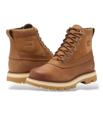 Sorel Stivali in Pelle impermeabili Lark-47 marrone
