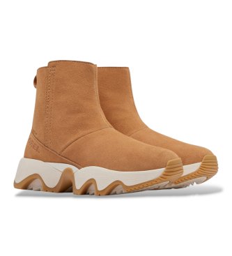 Sorel Botas de couro Kinetic Impact castanho