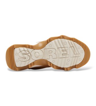Sorel Botas de couro Kinetic Impact castanho