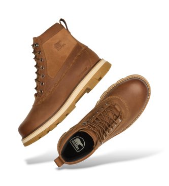 Sorel Stivali in Pelle impermeabili Lark-47 marrone