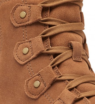 Sorel Leather boots Explorer Next Joan Wp brown