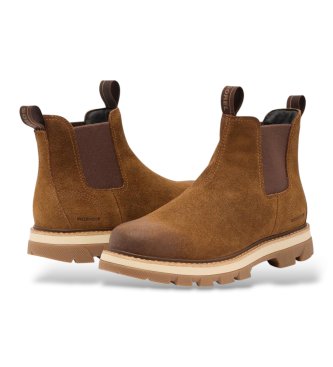 Sorel Stivaletti Chelsea in pelle impermeabili Lark-47 marrone