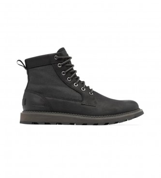 Sorel Madson II leather ankle boots black