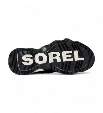 Sorel Kinetic Impact Caribou Plus Leren Enkellaarsjes zwart