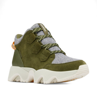 Sorel Botas de couro verde Kinetic Impact Caribou Plus