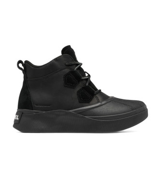 Sorel Out N About IV Leren Sneakers zwart