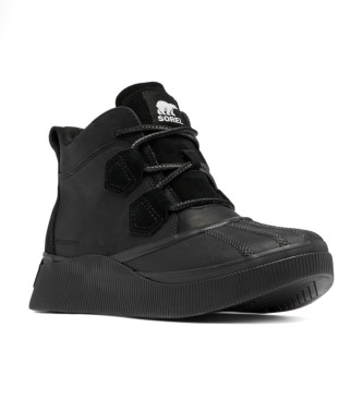 Sorel Out N About IV Leather Sneakers black