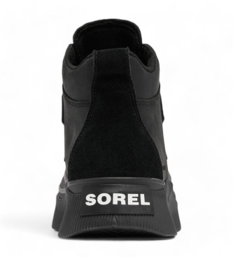 Sorel Out N About IV Leren Sneakers zwart