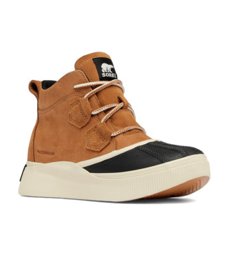 Sorel Out N About IV Leren Sneakers bruin