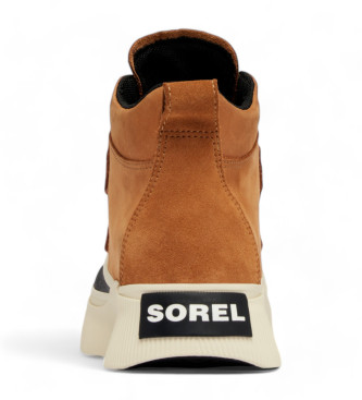 Sorel Out N About IV Leather Sneakers brown