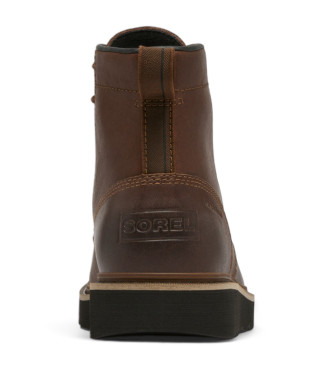 Sorel Slabtown 62 Moc Braune Lederstiefeletten