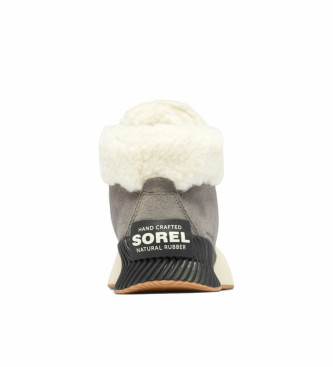 Sorel Out N About II grey leather trainers