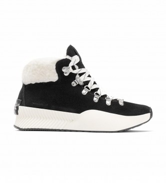 Sorel Out N About II black leather trainers