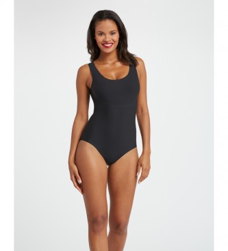 Spanx Seamless Bodysuit with Compressionless Bust 10224R black