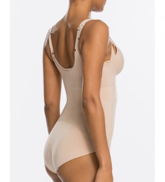 Spanx Super Reducer Body with Straps 10129R nude