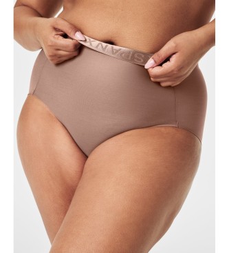 SPANX Slip modellante marrone a vita alta